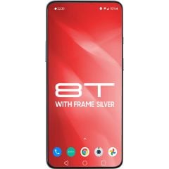 OnePlus 8T LCD With Touch + Frame Lunar Silver (Refurbished OLED)