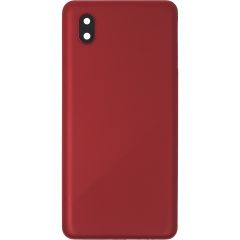 Samsung A01 Core Back Door With Camera Lens Red