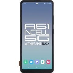 Samsung A51 5G 2019 SM-A516 LCD with Touch + Frame Incell Black