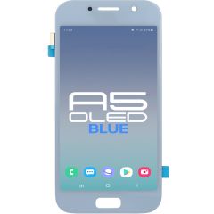 Samsung A5 (2017) LCD with Touch Blue  (Refurbished OLED)