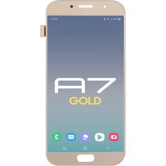Samsung A7 2017 A720 LCD With Touch Gold
