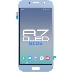Samsung A7 2017 A720 LCD With Touch Blue (Refurbished OLED)