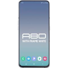 Samsung A80 2019 LCD with Touch + Frame White