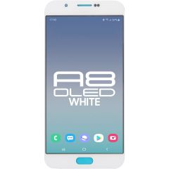 Samsung A8 2015 LCD with Touch White (Refurbished OLED)
