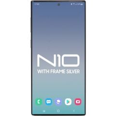 Samsung Note 10 LCD With Touch + Frame Aura Glow/ Silver (Refurbished OLED)