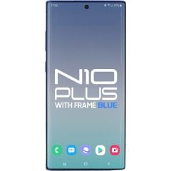 Samsung Note 10 Plus LCD with Touch + Frame Aura Blue Service Pack