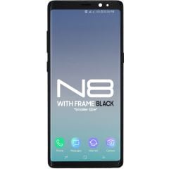 Samsung Note 8 LCD With Touch + Frame After Market OLED Black (Smaller Size)