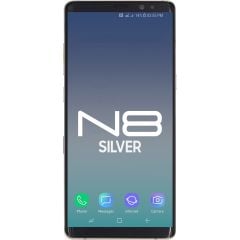 Samsung Note 8 LCD With Touch + Frame Silver (Refurbished OLED)