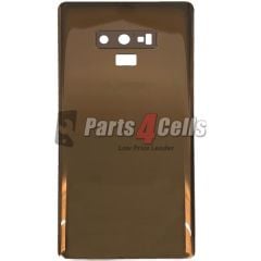 Samsung Note 9 Back Door Gold With Camera Lens