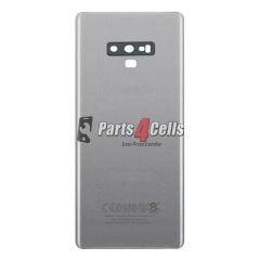 Samsung Note 9 Back Door Silver With Camera Lens