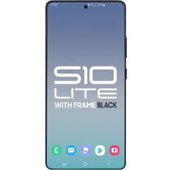 Samsung S10 Lite LCD with Touch + Frame Prism Black SERVICE PACK