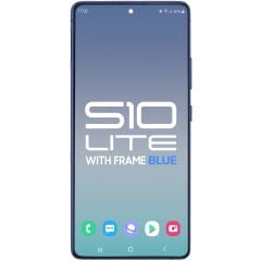 Samsung S10 Lite LCD with Touch + Frame Prism Blue (Refurbished OLED)