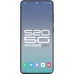 Samsung S20 5G LCD with Touch + Frame Cosmic Grey  (Compatible w/ Verizon 5G UW Model) (Refurbished OLED)