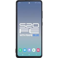 Samsung S20 FE 5G LCD With Touch + Frame Navy Blue (Refurbished OLED)