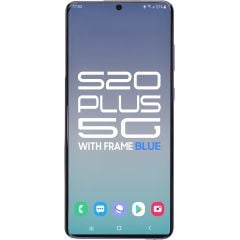Samsung S20 Plus 5G LCD with Touch + Frame Cloud Blue SERVICE PACK