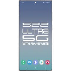 Samsung S22 Ultra 5G LCD with Touch + Frame Phantom White (Refurbished OLED)