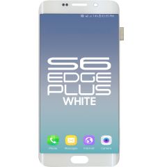 Samsung S6 Edge LCD With Touch White