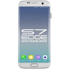 Samsung S7 Edge LCD With Touch + Frame White