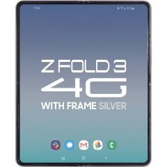Samsung Z Fold 3 4G  LCD With Touch + Frame Phantom Silver Service Pack International Version