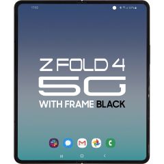 Samsung Z Fold 4 5G LCD With Touch + Frame Phantom Black C Grade (OEM PULL)