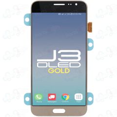 Samsung J3 LCD With Touch Gold OLED J320