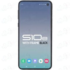 Samsung S10E LCD with Touch + Frame Prism Black (Refurbished OLED)