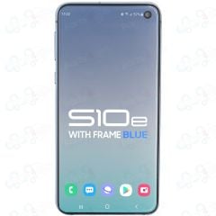Samsung S10E LCD with Touch + Frame Prism Blue (Refurbished OLED)