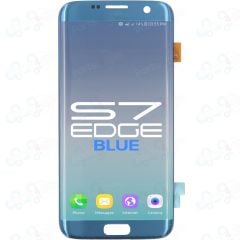 Samsung S7 Edge LCD with Touch Coral Blue