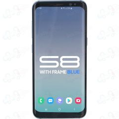 Samsung S8 LCD With Touch + Frame Coral Blue (Refurbished OLED)
