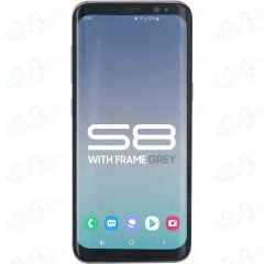 Samsung S8 LCD With Touch + Frame Grey (Refurbished OLED)