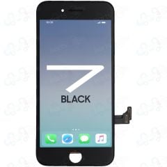 Brilliance Pro iPhone 7 LCD with Touch and Back Plate Black