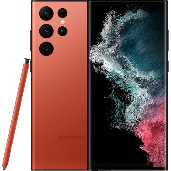 SAMSUNG S22 ULTRA CORAL EXCELLENT 512GB