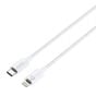 TRUSMI 27W Type C To iPhone Braided Charging Cable White 2M