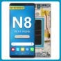 Samsung Note 8 LCD With Touch + Frame Gold (Refurbished)