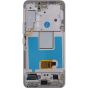 Samsung S22 5G LCD with Touch + Frame After Market Soft OLED White (ORIGINAL SIZE) (120 HZ)