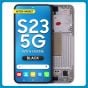 Samsung S23 5G LCD with Touch + Frame After Market Soft OLED Graphite (ORIGINAL SIZE) (120 HZ)