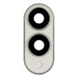 Samsung S25 Edge Back Camera Lens With Cover Bezel Ring Titanium Silver