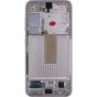 Samsung S23 5G LCD with Touch + Frame After Market Soft OLED Black (ORIGINAL SIZE) (120 HZ)