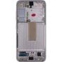 Samsung S23 5G LCD with Touch + Frame After Market Soft OLED Graphite (ORIGINAL SIZE) (120 HZ)
