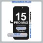 Brilliance Plus iPhone 15 Pro Max LCD with Touch Incell Black (R-IC) (90 HZ)
