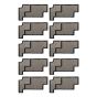 iPhone 16 / 16 Plus Motherboard Heat Shield (2 Piece Set) (10 Pack)