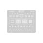 BGA Reballing Stencil U-QSD11 Compatible For Samsung Galaxy S23 (SM6450 / SM8550 / SM8650)