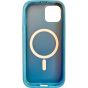 Brilliance HEAVY DUTY iPhone 15 Slim + Magnetic Series Blue Case