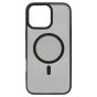 Brilliance LUX iPhone 16 Pro TPU+PC Magnetic Skin-friendly Matte Phone Case Transparent Black