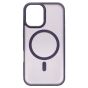 Brilliance LUX iPhone 16 TPU+PC Magnetic Skin-friendly Matte Phone Case Transparent Purple