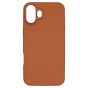 Brilliance LUX iPhone 16 Plus Luxury Vegan Soft Premium PU Leather Magnetic Cover with Metal Camera Case Khaki