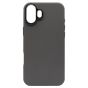 Brilliance LUX iPhone 16 Plus Luxury Vegan Soft Premium PU Leather with Metal Camera Case Grey