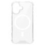Brilliance LUX iPhone 16 Plus TPU+PC Magnetic Airbag Anti-fall Phone Case Transparent