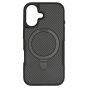 Brilliance LUX iPhone 16 Plus TPU+PC Magnetic Airbag Anti-fall Phone Case  Black