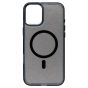 Brilliance LUX iPhone 16 Plus Bling Shiny Magnetic TPU+PC Clear Case With Lens Bracket Camera Stand Glitter Black